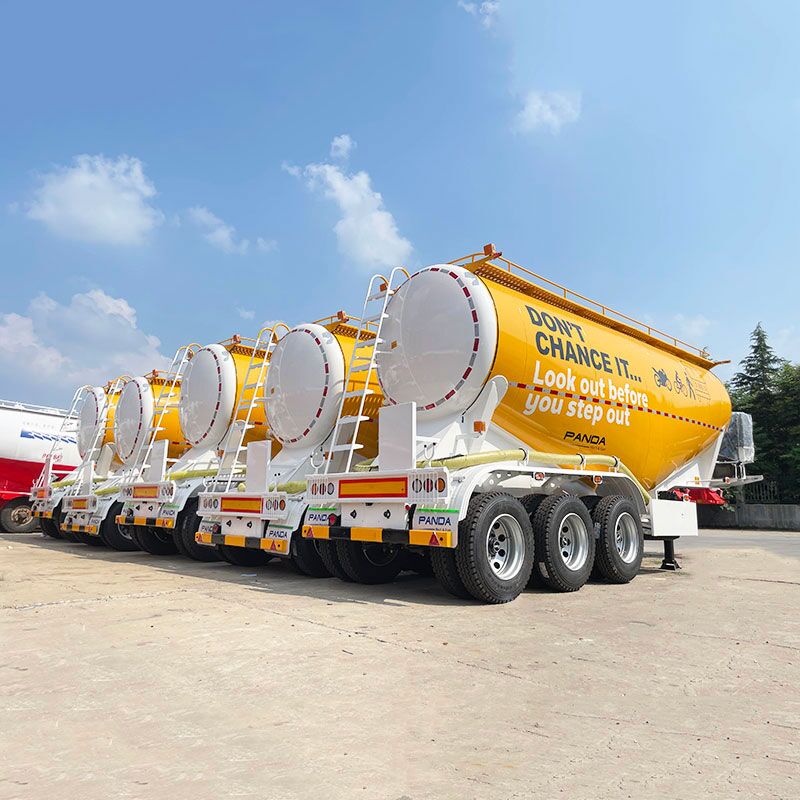 How Bulk Cement Transport Are Loaded and Cement Truck Unloading